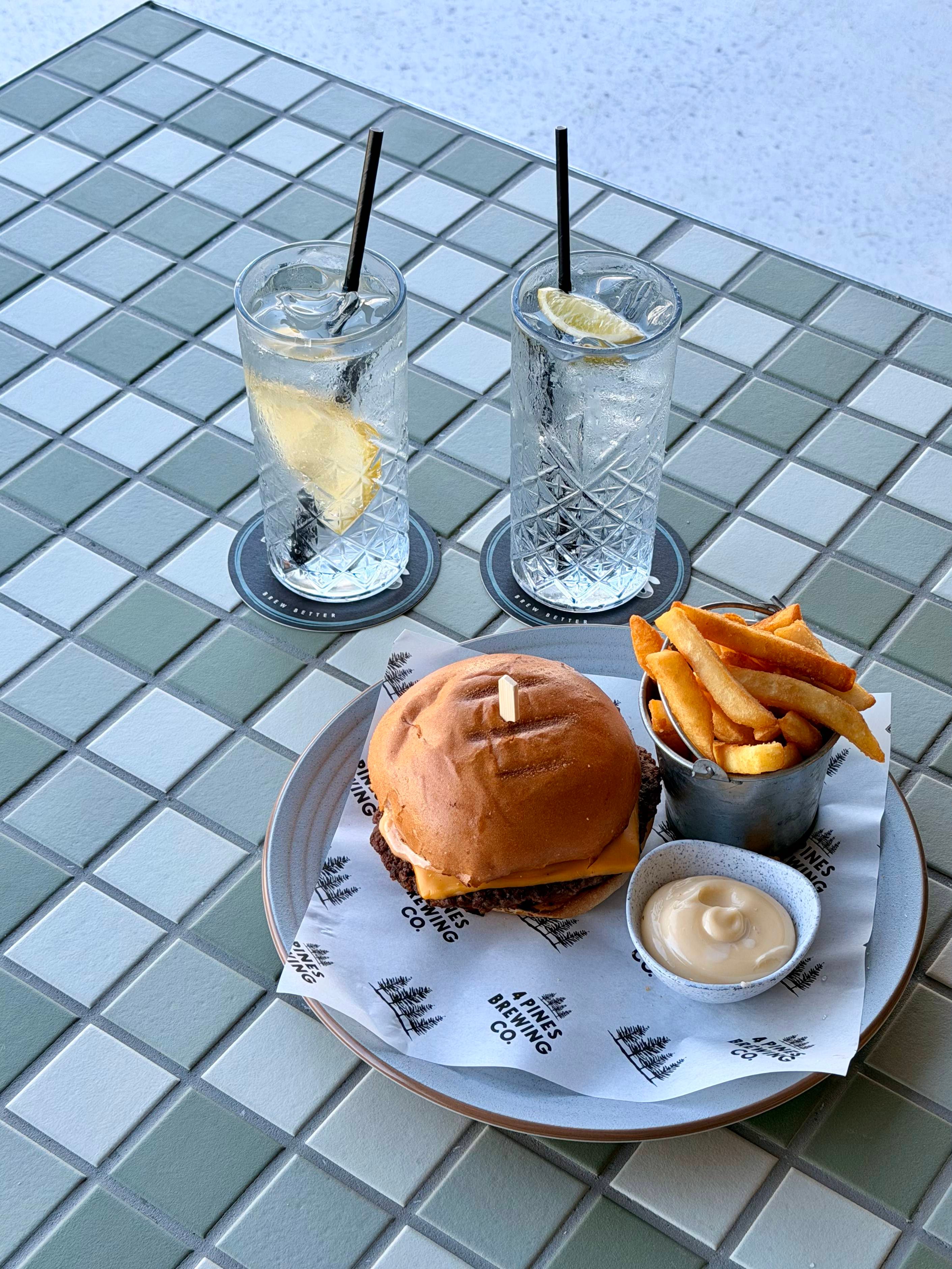 4 pines beers at Landers Pocket 