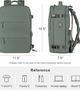 Travel Backpack For Women Men Airline Approved Carry On Backpack Flight Approved Waterproof view 3