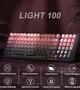 MageGee LIGHT100 Wireless Creamy Keyboard, Gasket Structure Hot Swappable, 2.4G/USB-C/BT5.0 RGB Backlit Mechanical Gaming Keyboard for Win/Mac/PC, 8000mAh Battery, Side Printed PBT Keycap, Pink view 3