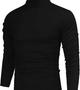 Men's Casual Slim Fit Basic Tops Knitted Lightweight Turtleneck Pullover Sweater view 1