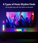 LED Light Bar, Music Sync RGB Light Bar, USB Ambient Lamp, Color Changing Gaming TV Backlight with Remote Control, 15 Dynamic Modes for Room Gaming Decoration view 4