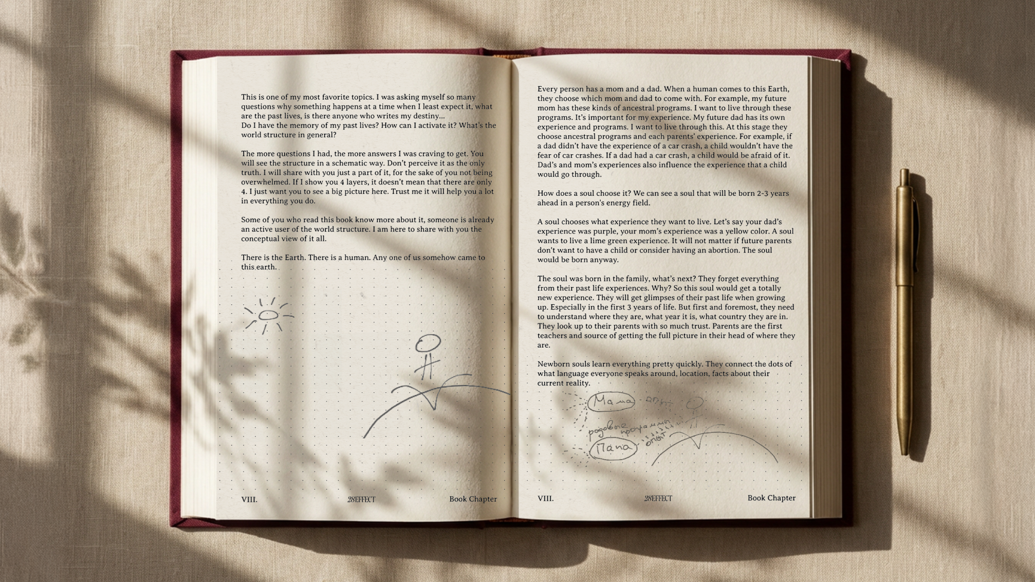 Image may contain: handwriting, book and letter