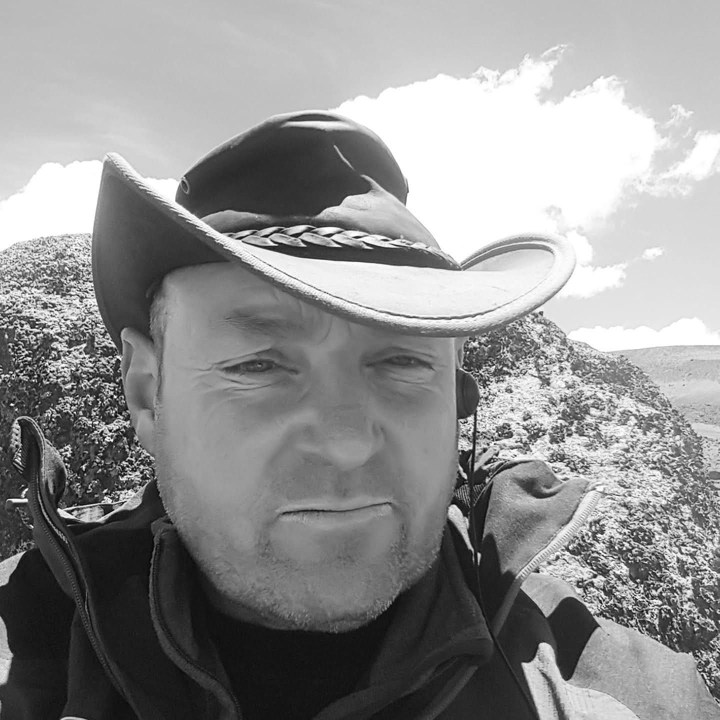 Scully on Mount Kilimanjaro