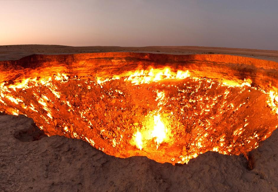 Darvaza Gas Crater