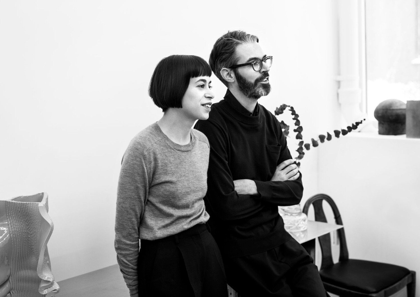 Portrait of Christian and Ruxandra Halleröd