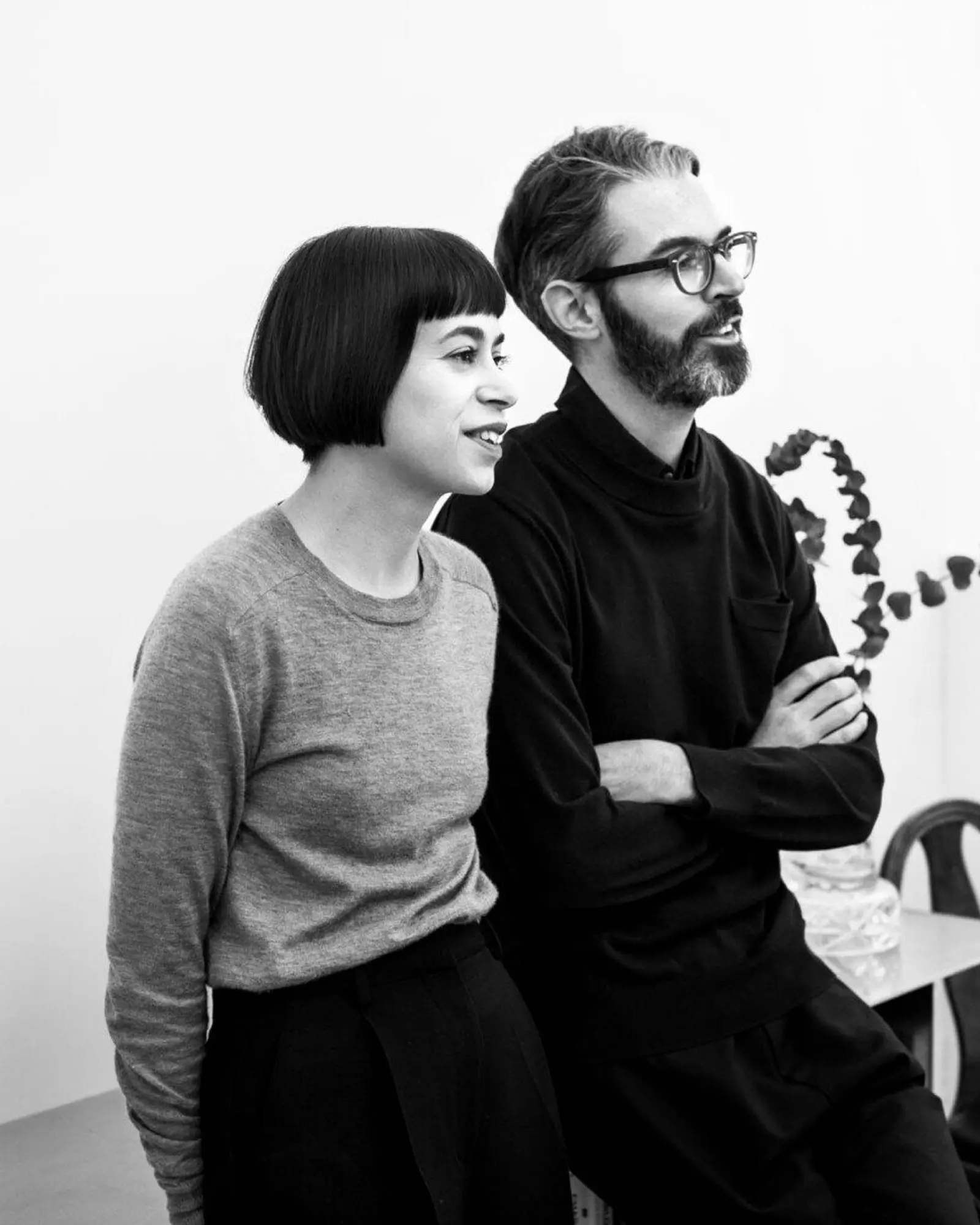 Portrait of Christian and Ruxandra Halleröd