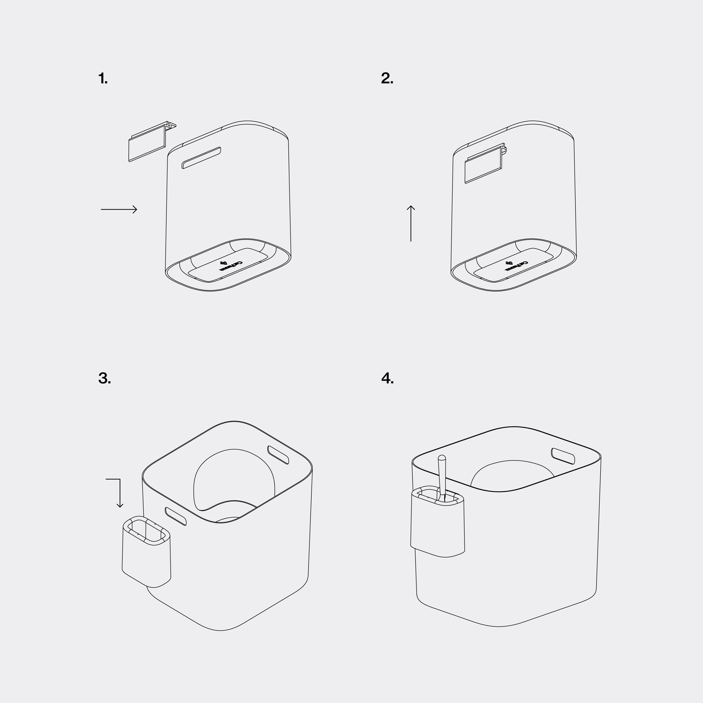 Metal Litter Scoop Hideaway Scoop Cat Person