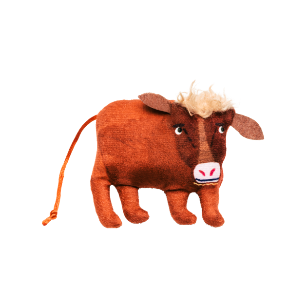 Cat Person cow catnip toy