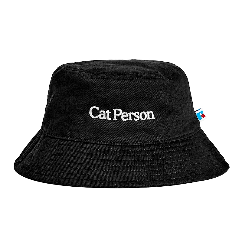 Cat Person Bucket Hat
