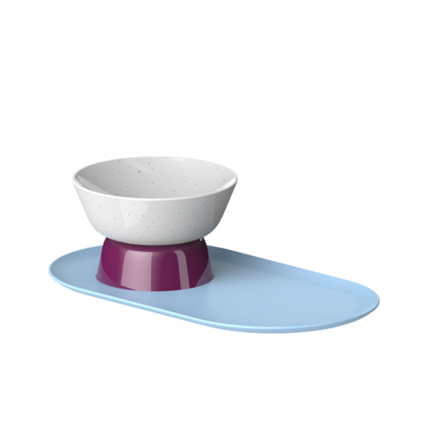Cat Person mesa bowl in tundra colorway