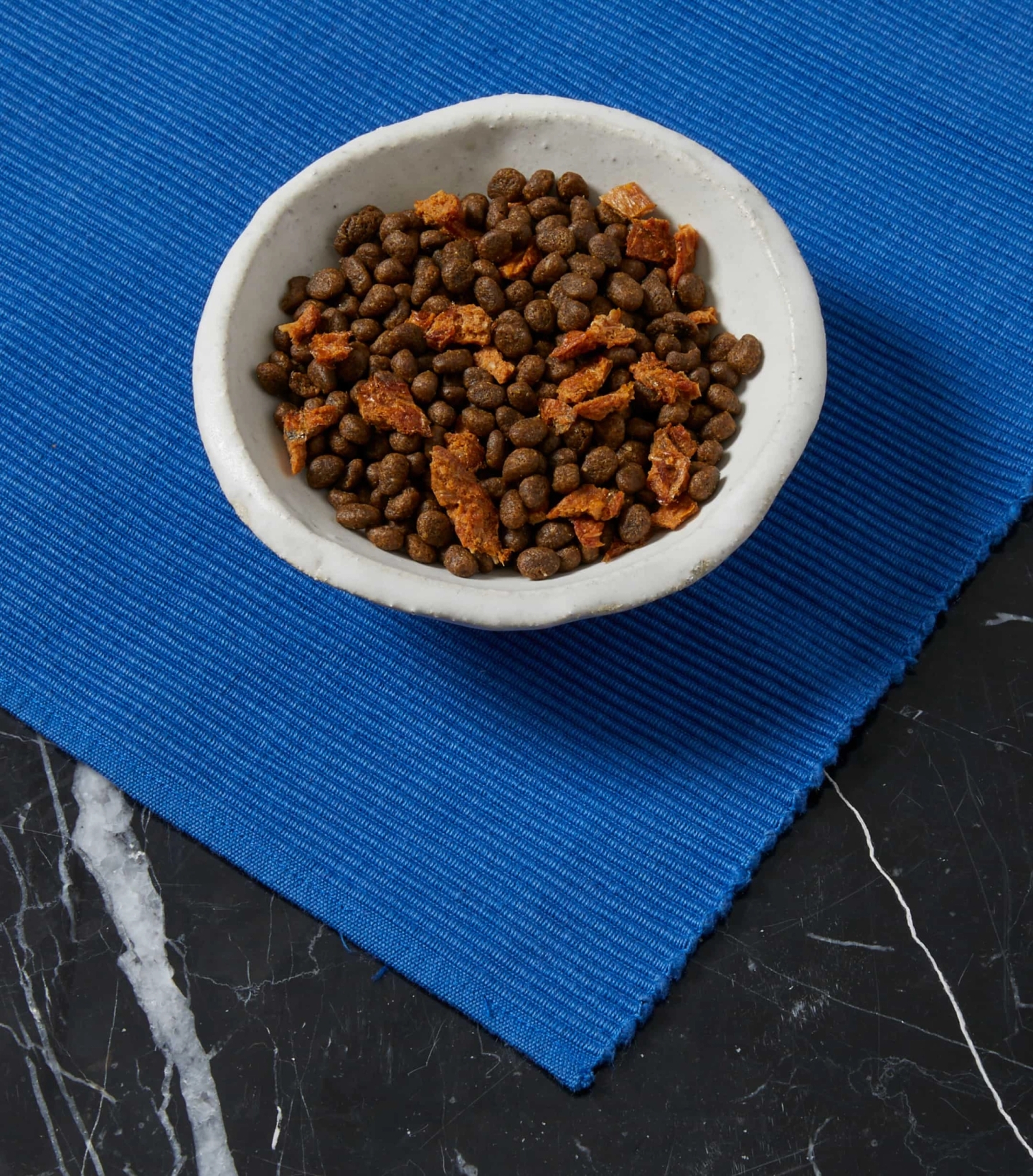 Bowl of Cat Person Salmon & Tuna Dry Food