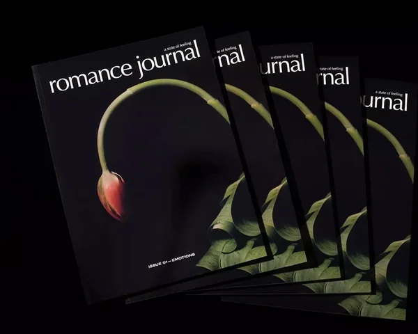 Romance Journal Issue 01 Cover – tulip buds. Publication design, art direction, print design, interviews by RoAndCo.