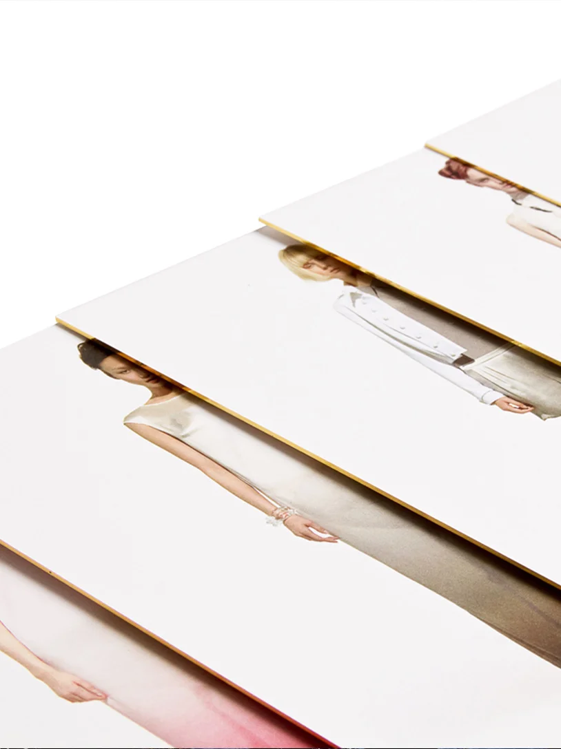Close-up of Honor Fashion Week 2010 invitation, design by RoAndCo