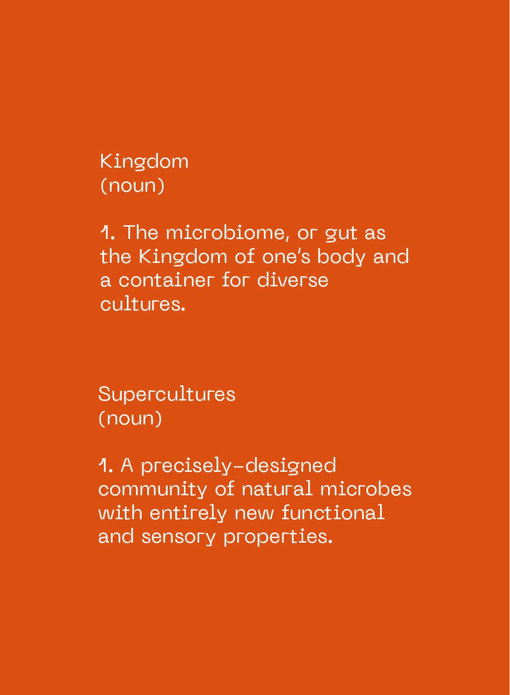 Definition of Kingdom and Supercultures, naming and branding by RoAndCo Studio
