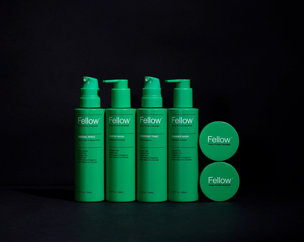 Fellow product suite, branding and packaging design by RoAndCo