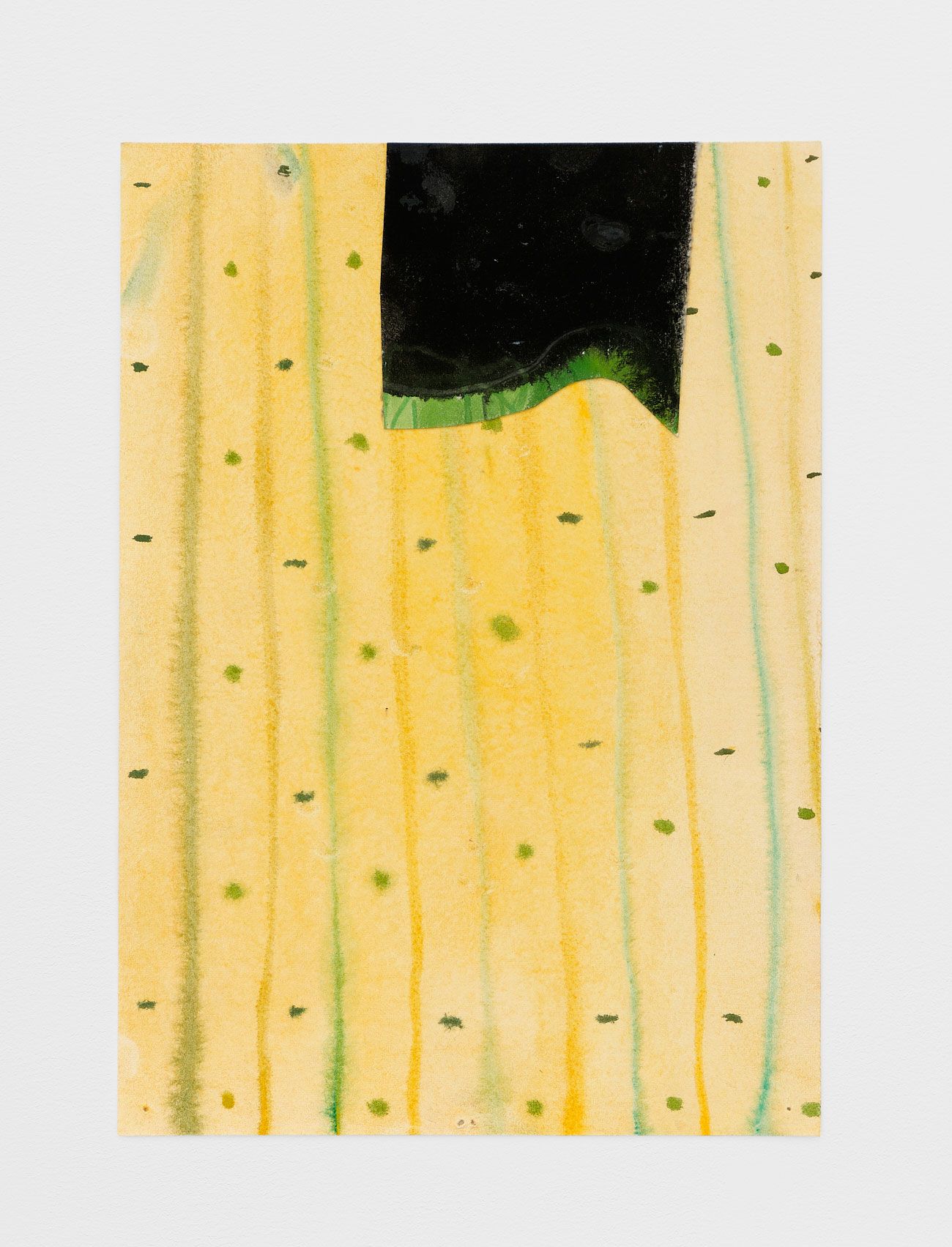 #8, 2019, gouache, pencil on paper, 10 1/2 x 7 1/2 in.