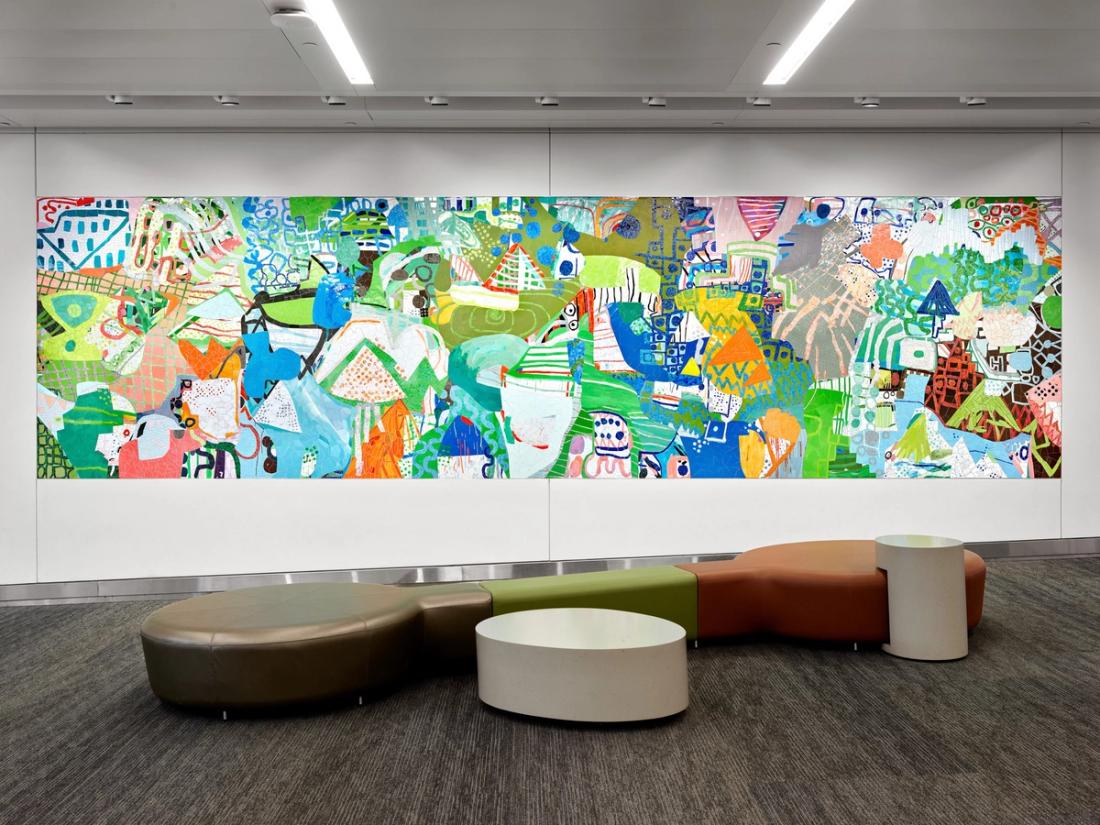 San Francisco International Airport Mosaic