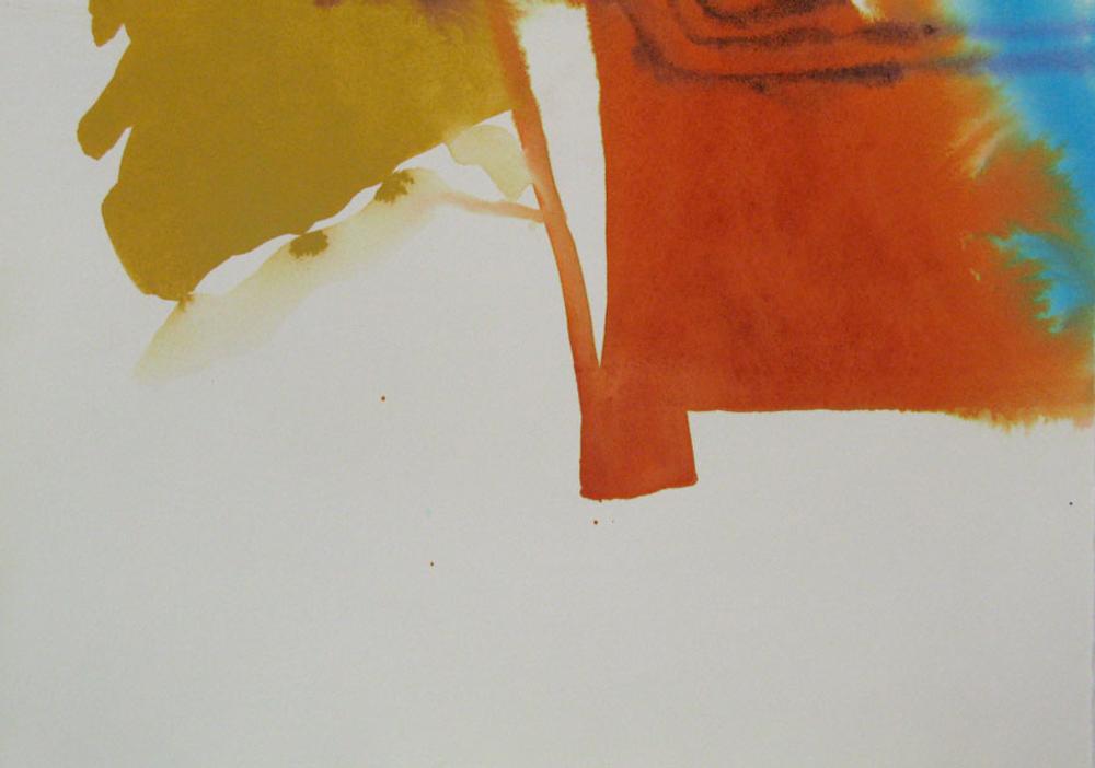 From Above, 2009, watercolor on paper, 12 x 16 in.