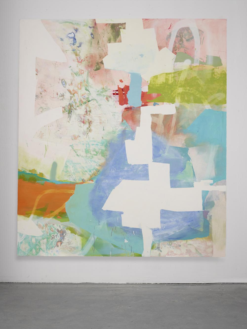 Placebo, 2015, oil on panel, 80 x 65 in.