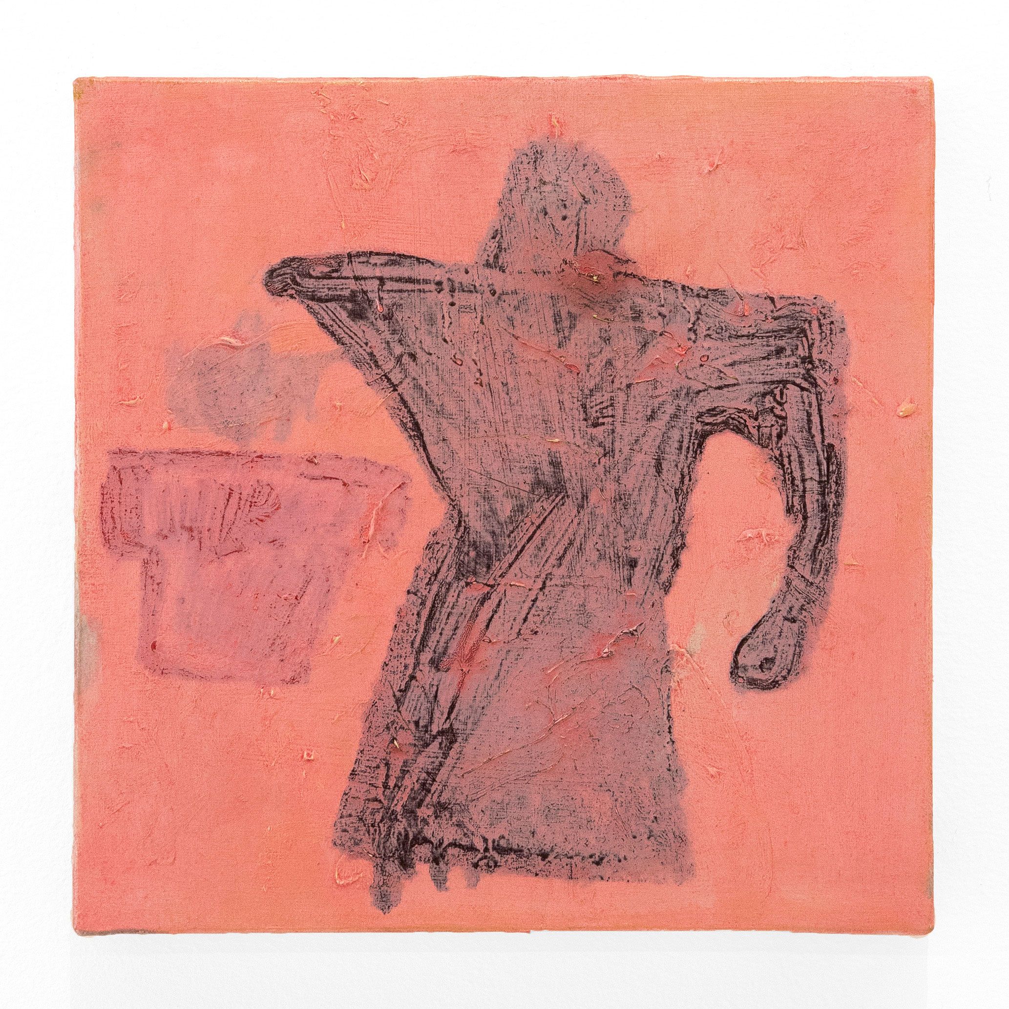Pot Pink, 2026, oil on linen, 10 x 10 in.