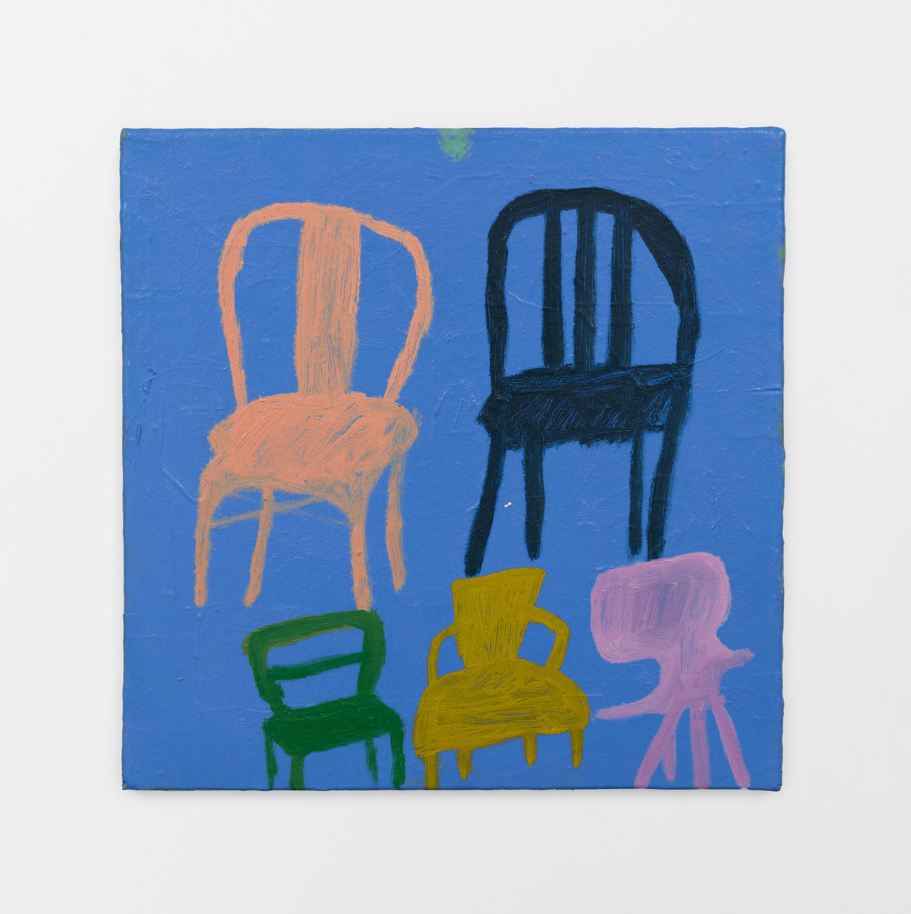 Hands On, 2026, oil on panel, 10 x 10 in.