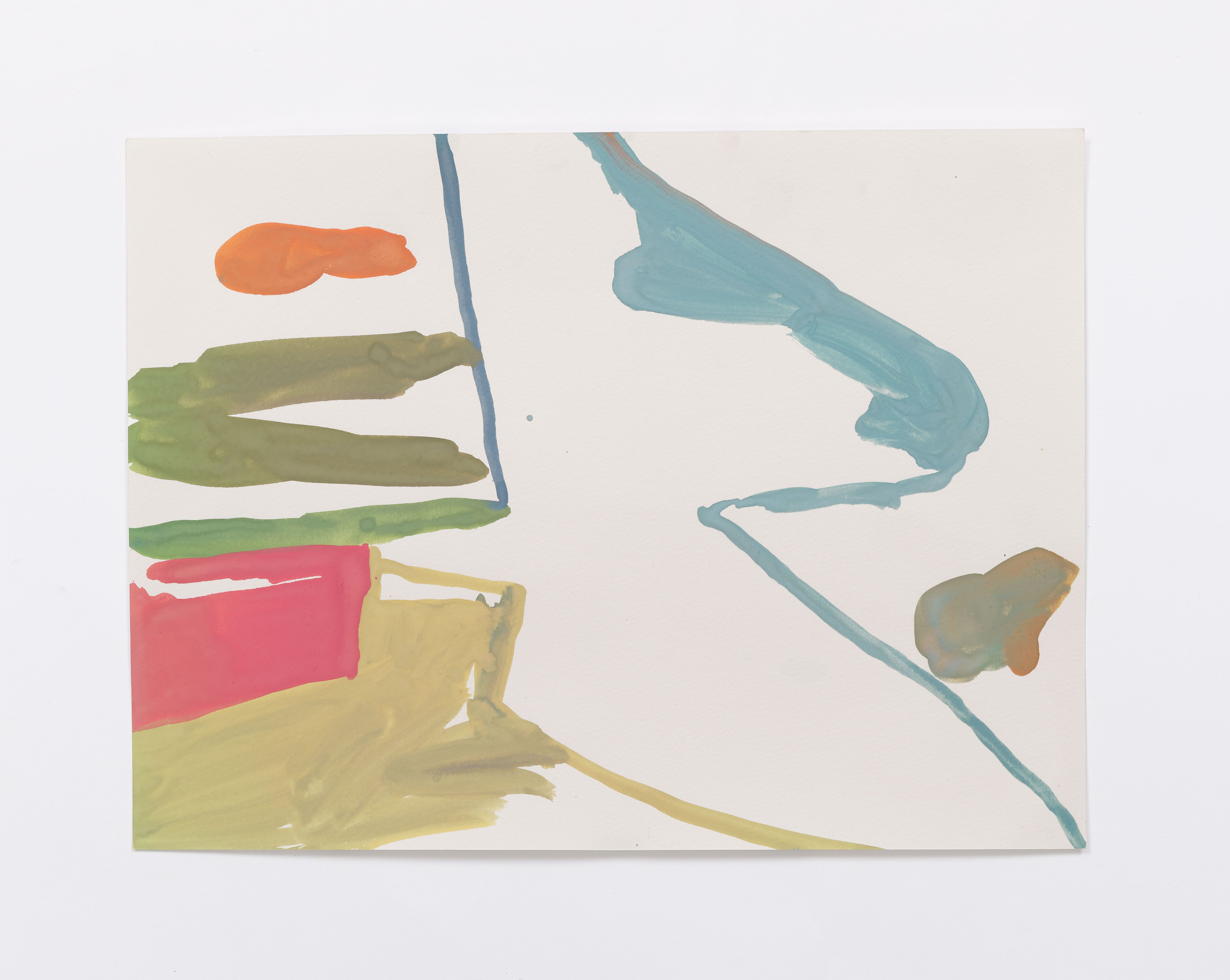 Otranto #10, 2011, gouache on paper, 10 x 13 in.