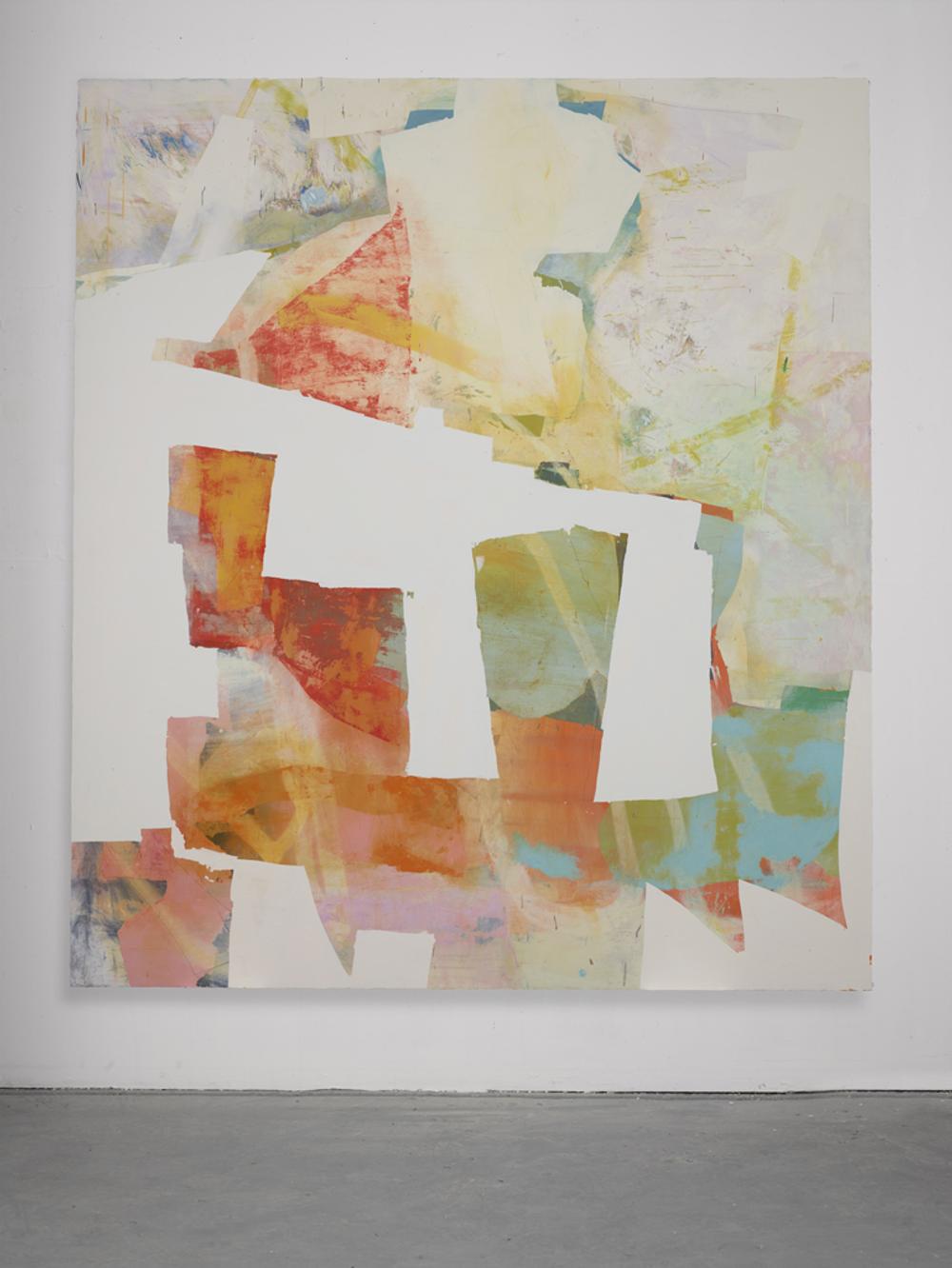 Sunnyside, 2015, oil on panel, 80 x 65 in.