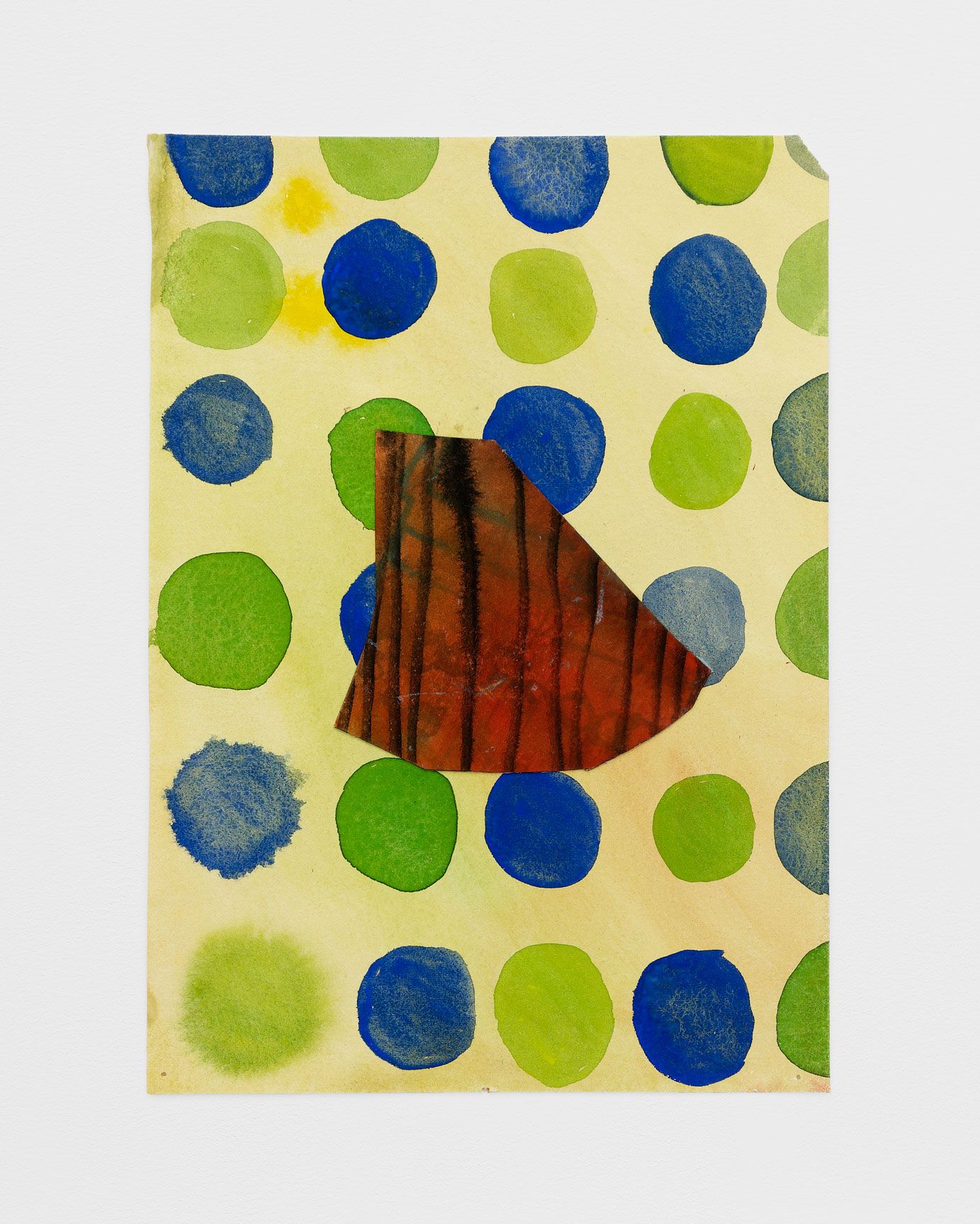 #9, 2019, gouache, pencil on paper, 10 1/2 x 7 1/2 in.