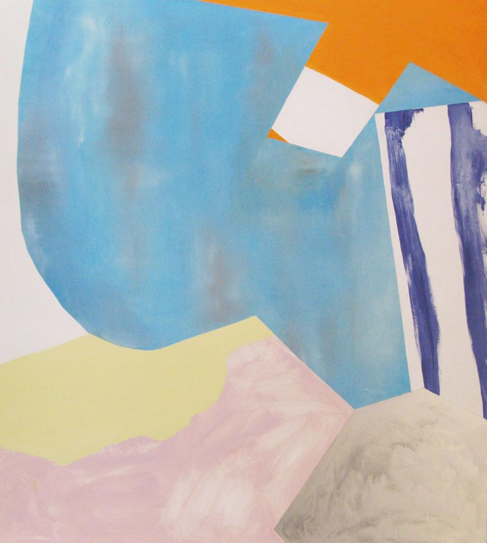 #5 Pull, 2012, oil on canvas, 55 x 50 in.