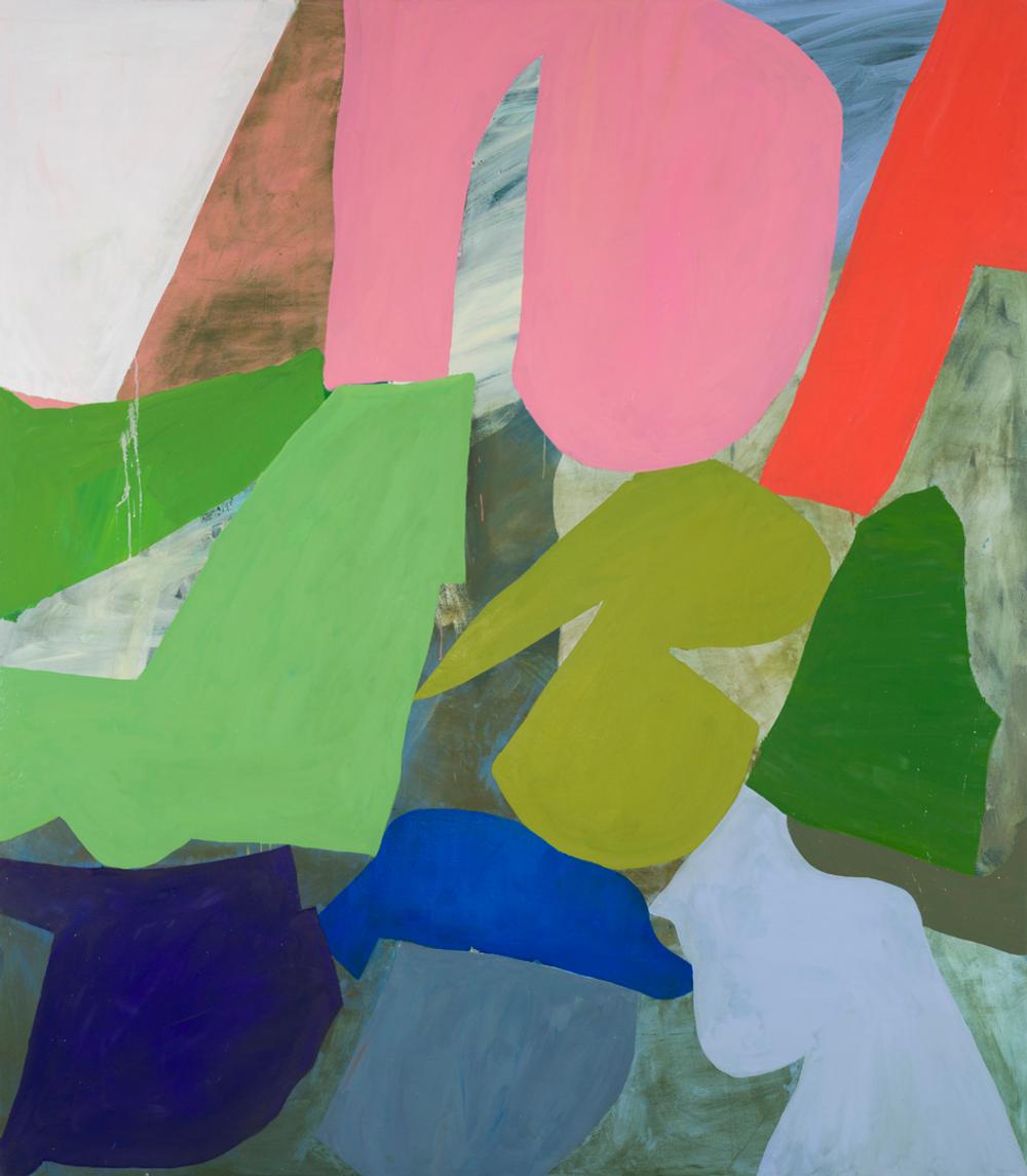 Space K, 2015, oil on canvas, 80 x 70 in.