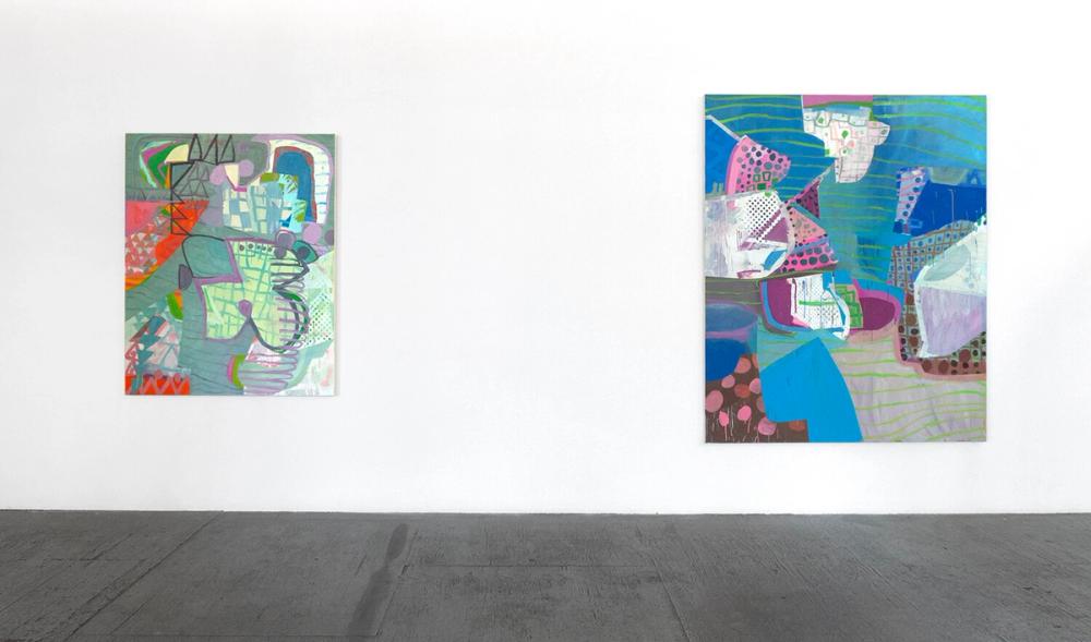 Installation view of Intervention, Underwater