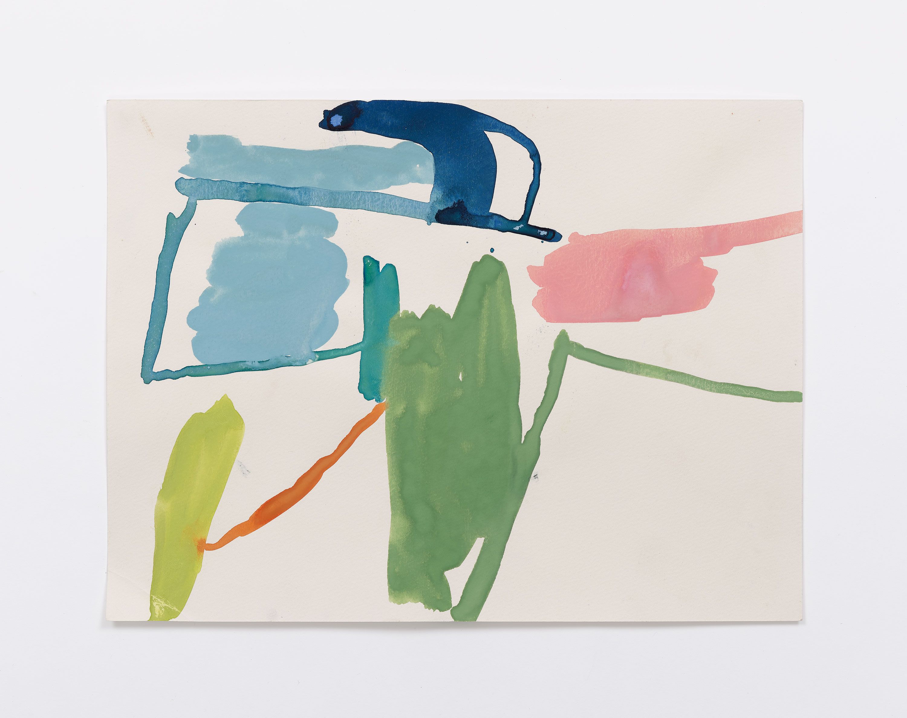 Otranto #9, 2011, gouache on paper, 10 x 13 in.