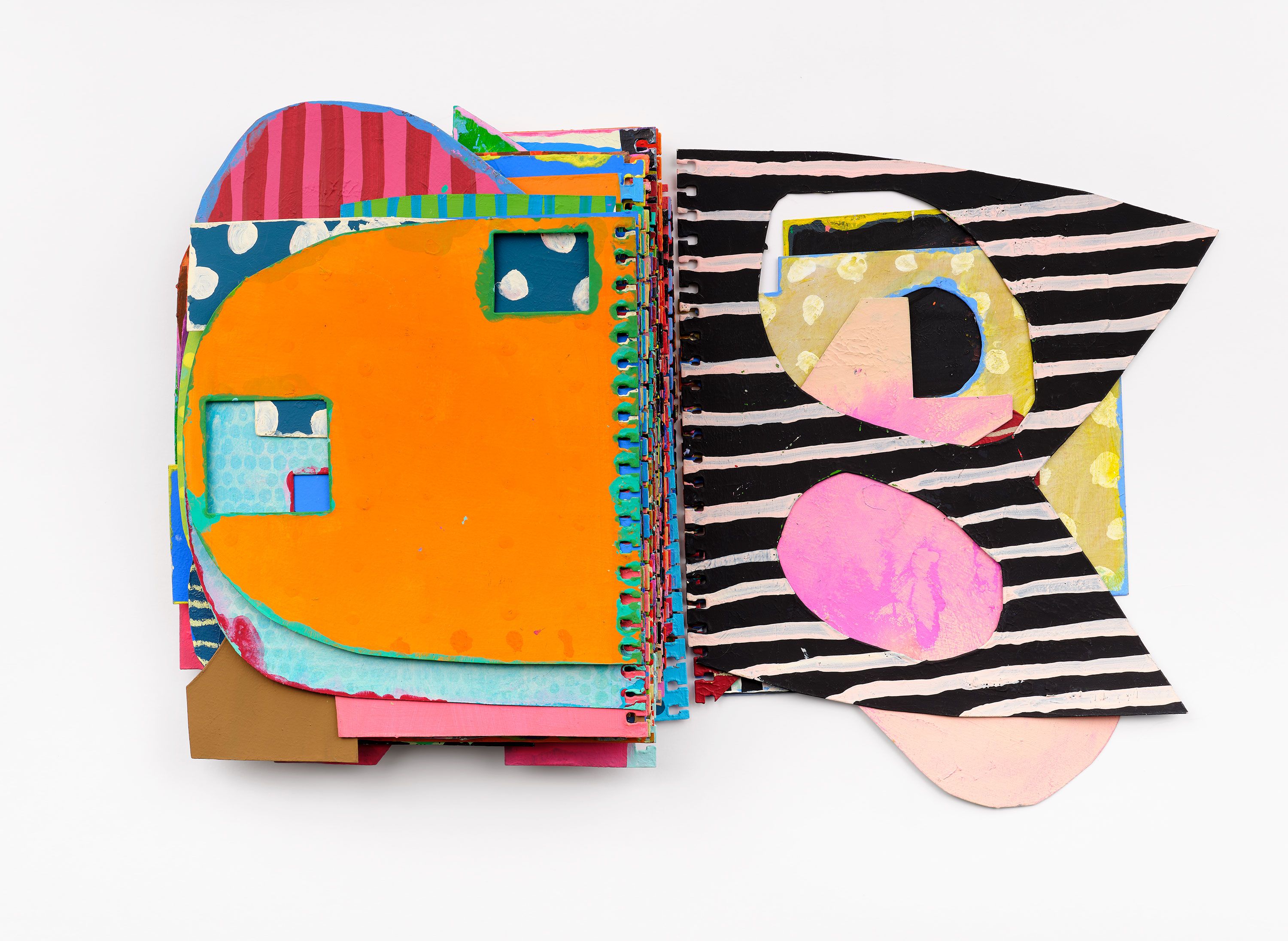 Maps for Getting Lost, 2024-26, acrylic, gouache, flashe, pencil on paper, 11 x 15 in, 180 pp.