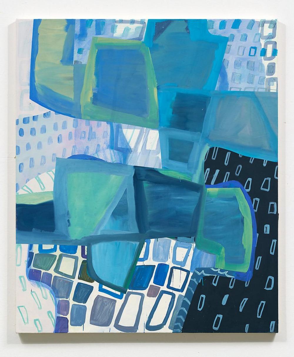 Silent Sea, 2020, oil on canvas, 60 x 50 in.