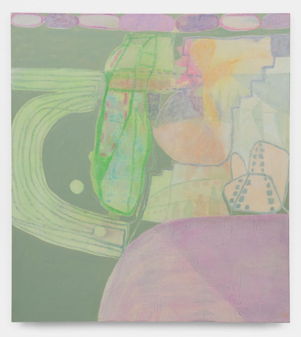 No Return, 2026, oil on canvas, 55 x 50 in.