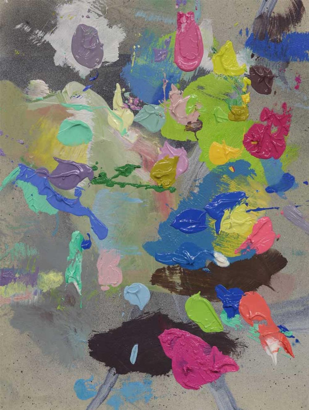 Freeze 9, 2010, oil on panel, 12 x 9 in.