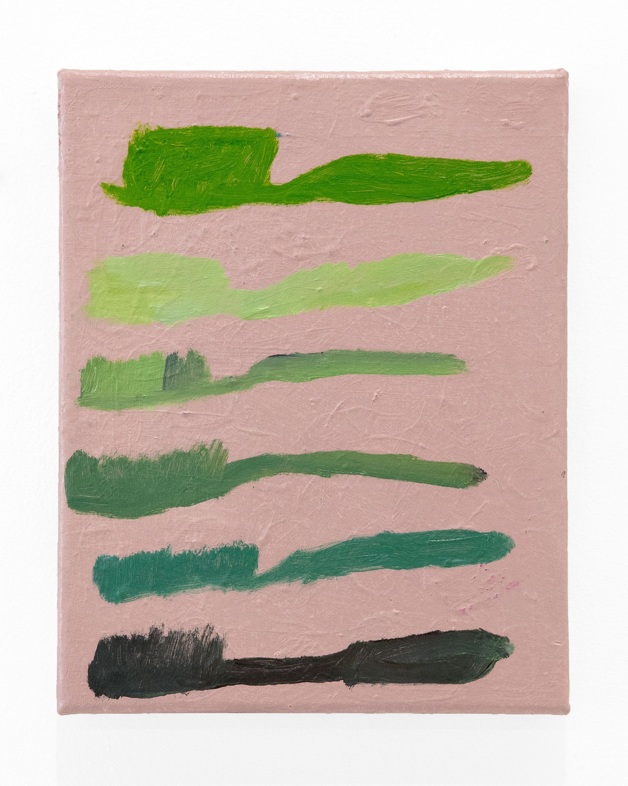 Toothbrushes, 2026, oil on canvas, 10 x 8 in.