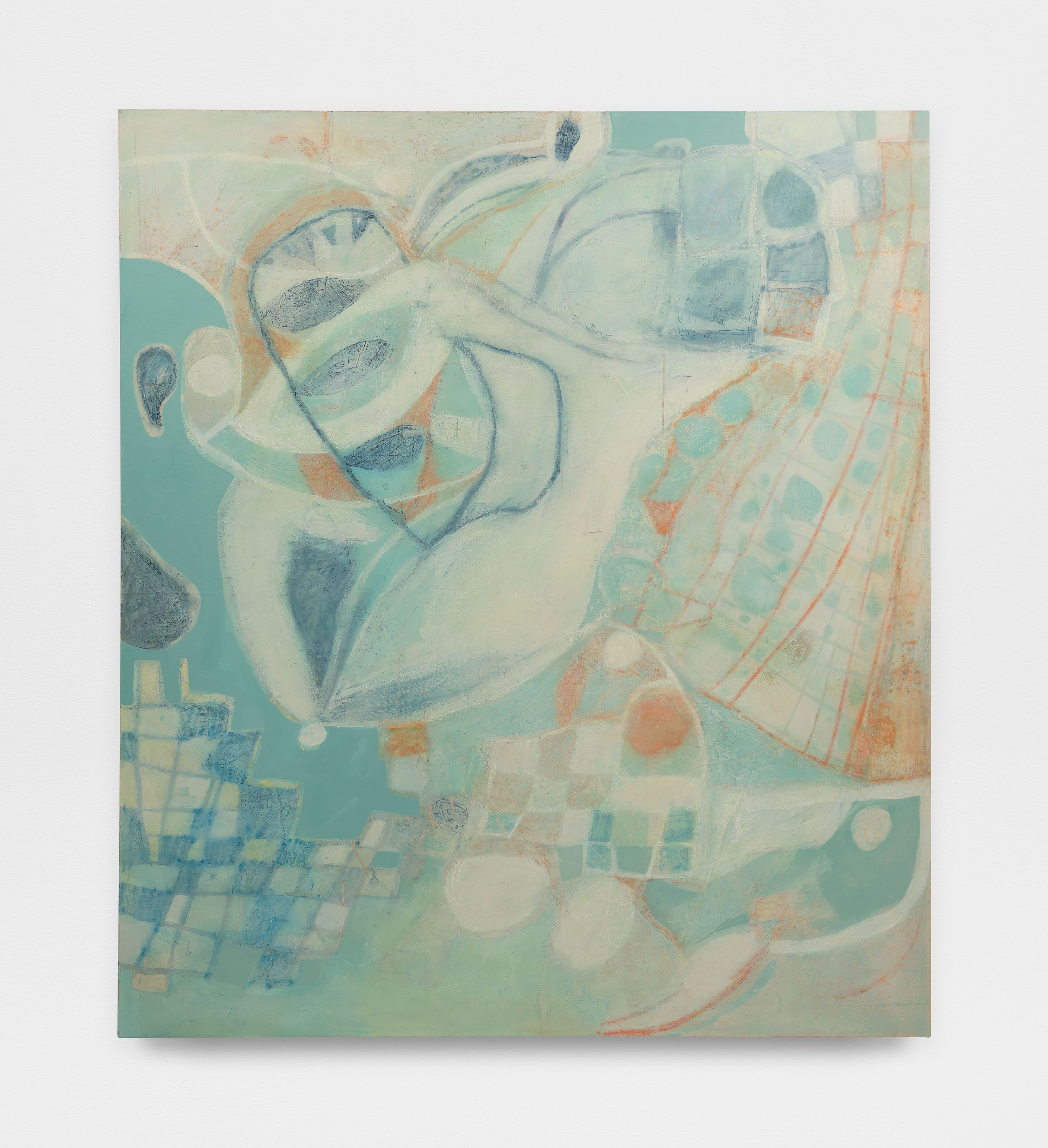 Already Here, 2026, oil on canvas, 80 x 70 in.