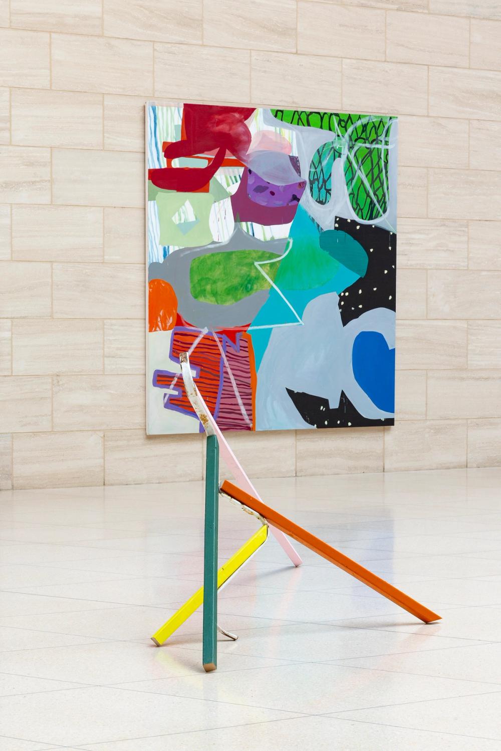 Installation view, Kirk Stoller front