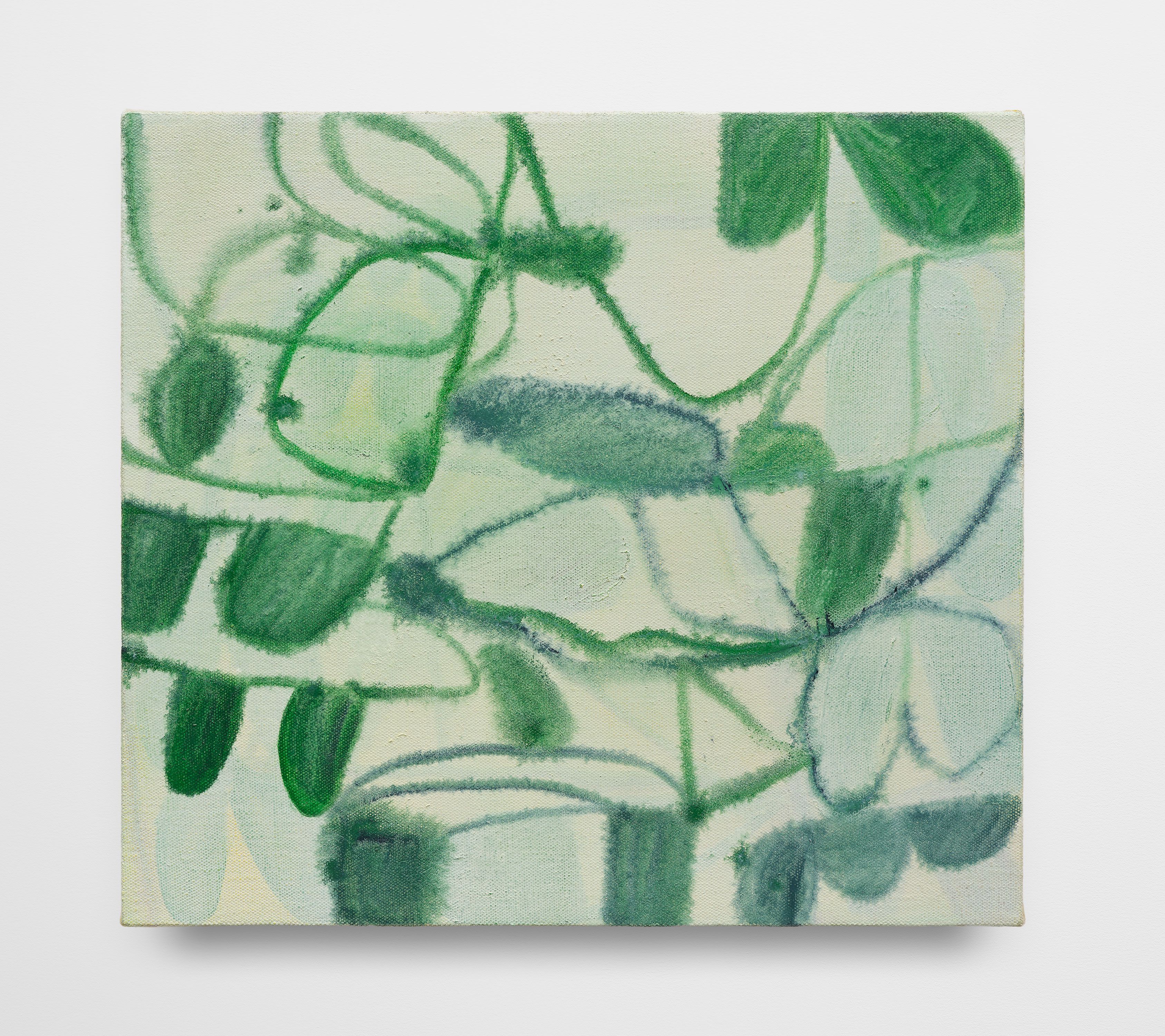 Serpentine, 2026, oil on canvas, 18 x 20 in.