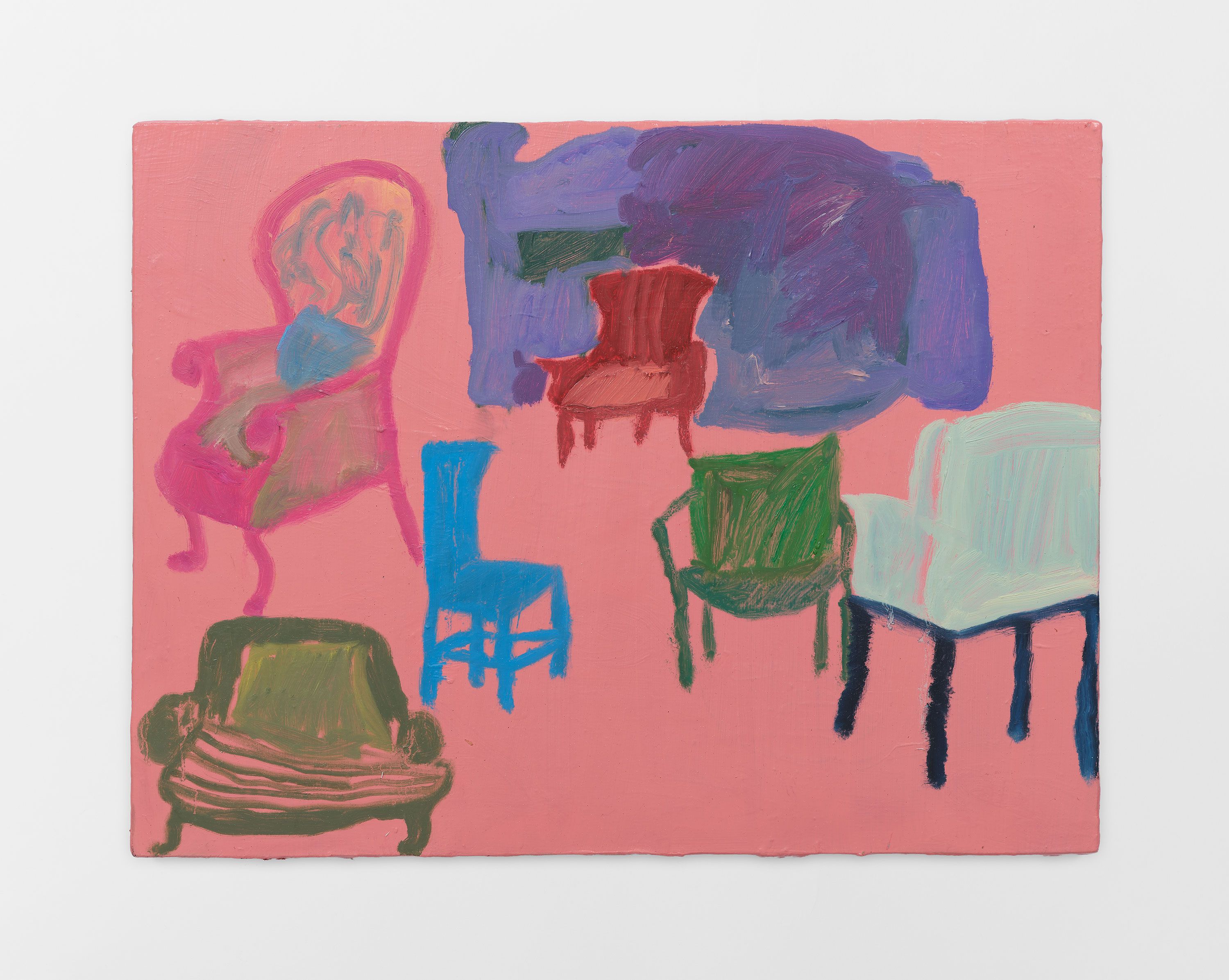Did They, 2026, oil on linen, 12 x 16 in.