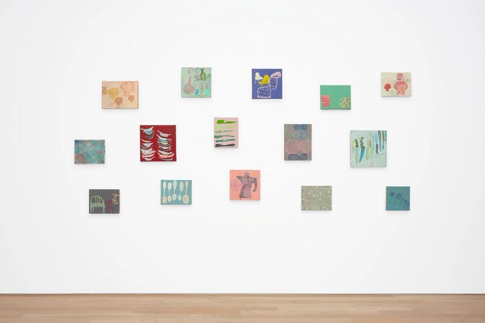 Installation view, 2026, Pt 2 Gallery, oil on canvas and panel, various sizes.