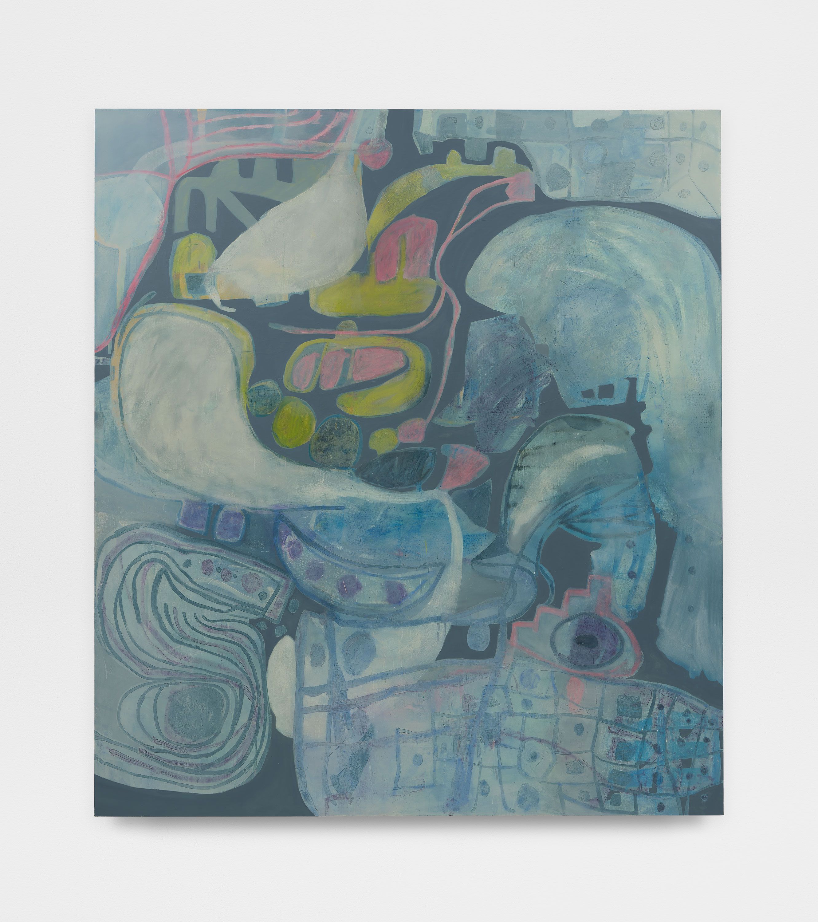 And Another Thing, 2026, oil on canvas, 90 x 80 in.
