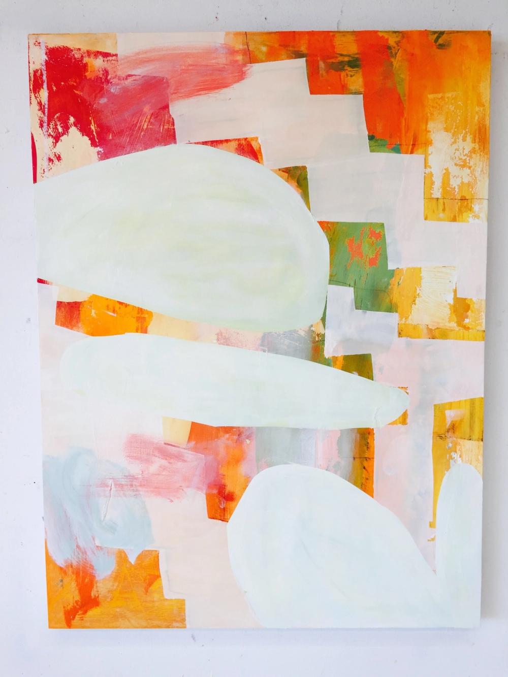 Mars, 2015, oil on canvas, 30 x 22 in.