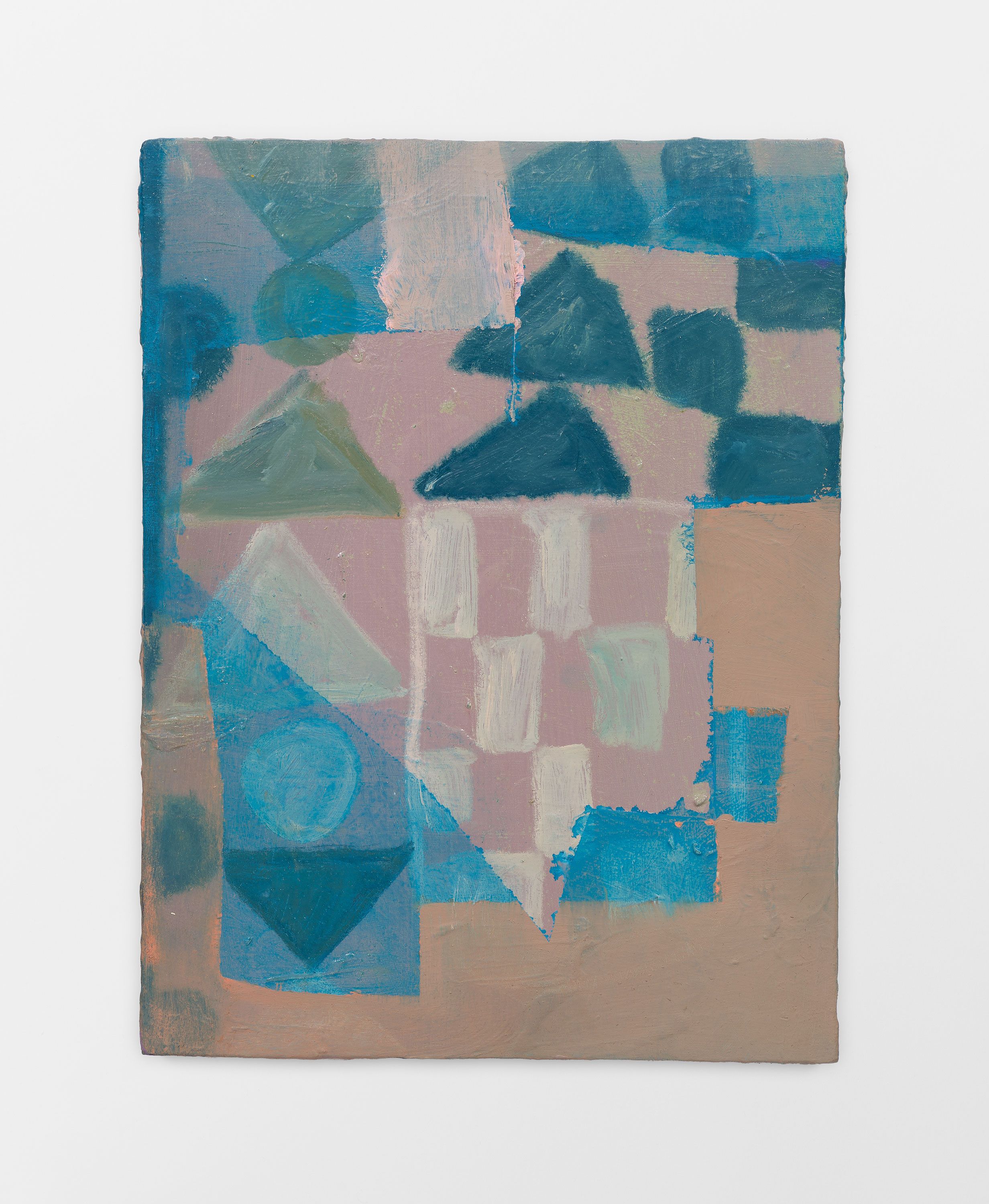 Lessons, 2024-26, oil on panel, 12 x 9 in.