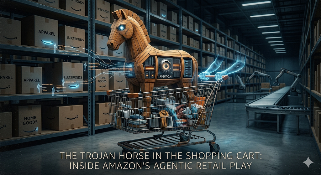 The Trojan Horse in the Shopping Cart: Inside Amazon’s Agentic Retail Play