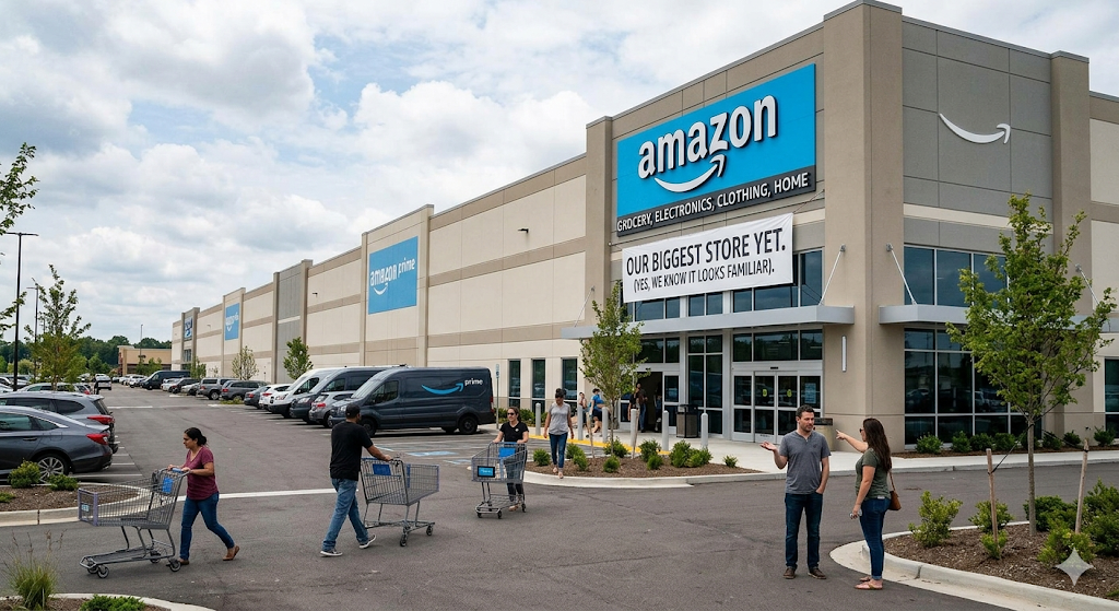 Amazon Is Building a Walmart-Sized Store. What a Joke.