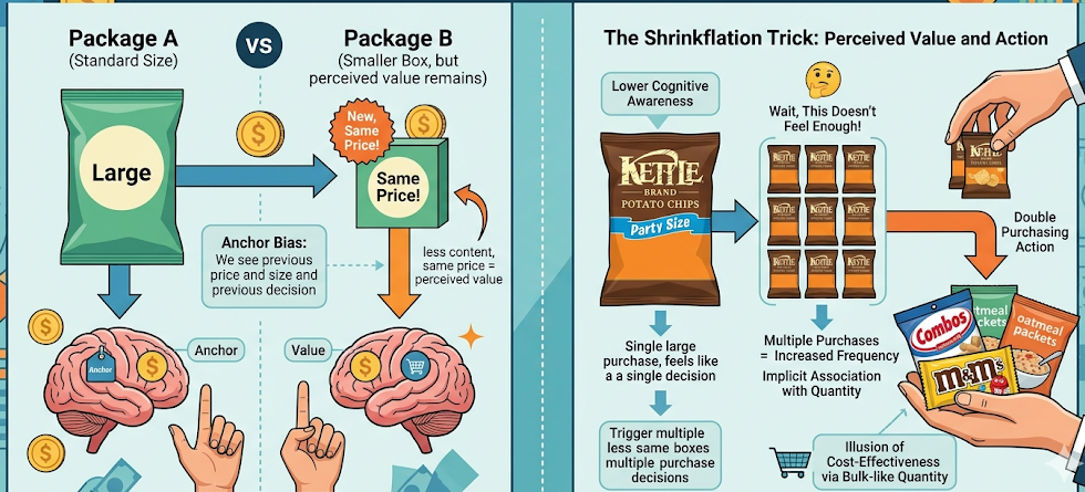 The Psychology of the Smaller Box: Why Shrinkflation Tricks You Into Buying Twice as Much