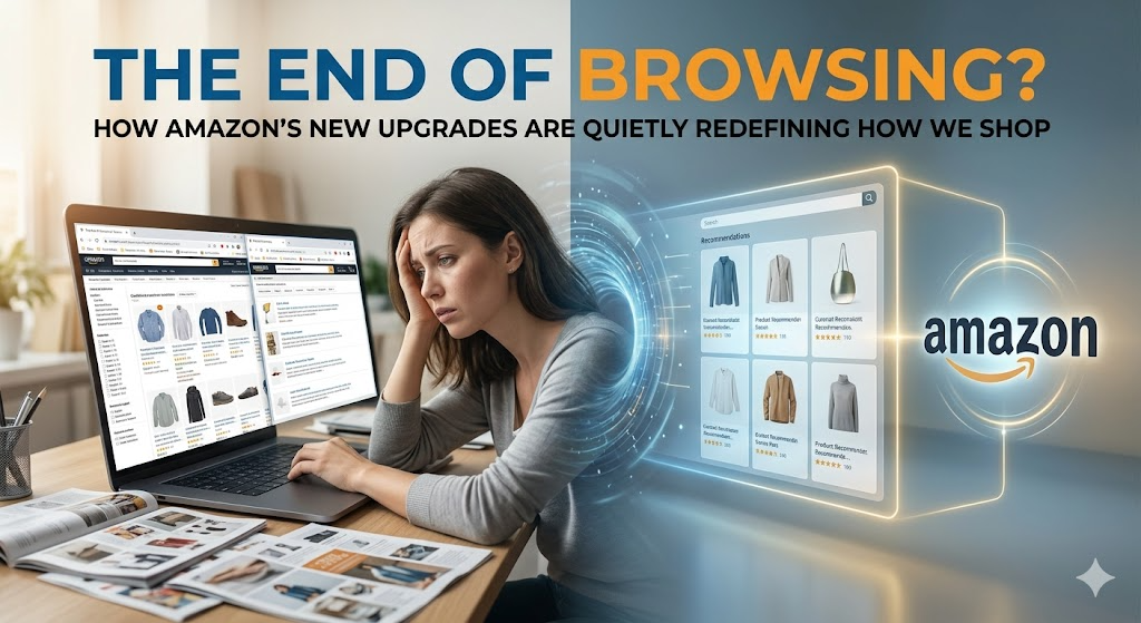 The End of Browsing? How Amazon’s New Upgrades are Quietly Redefining How We Shop
