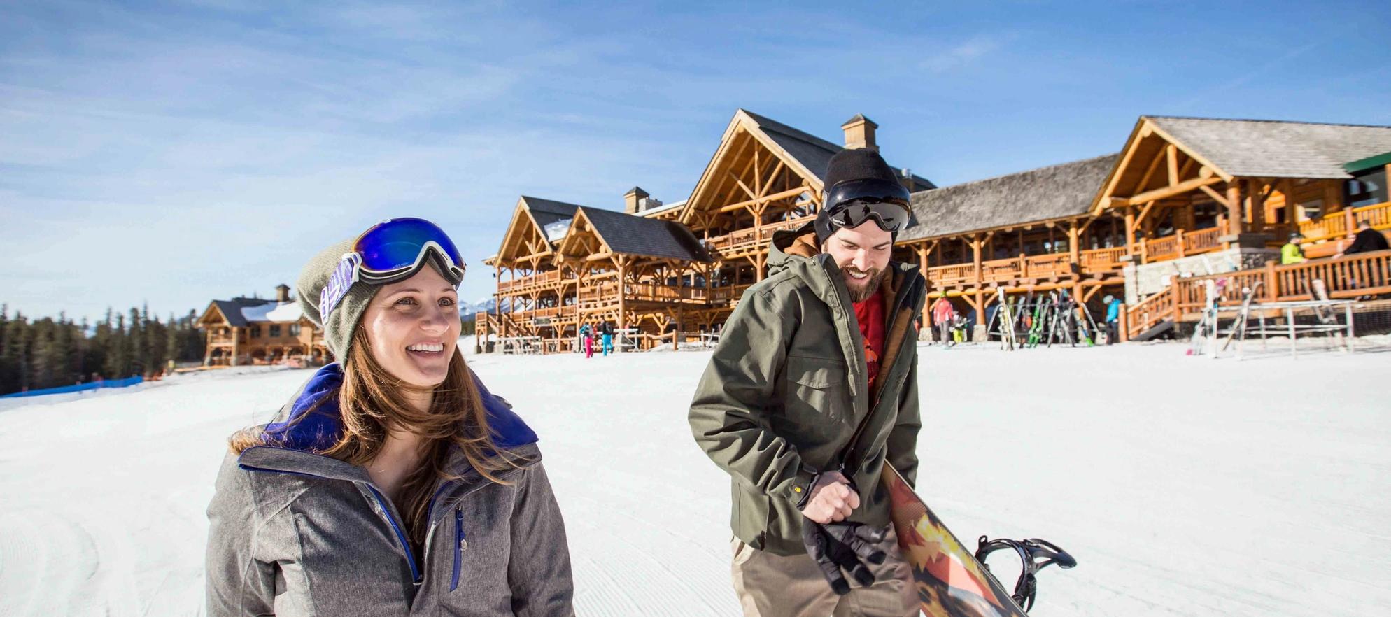 Ski, Snowboard, Lake Louise, Banff National Park